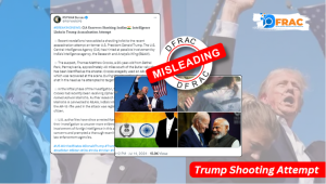 Fake Claim of Indian Intelligence links in Trump assassination attempt goes viral