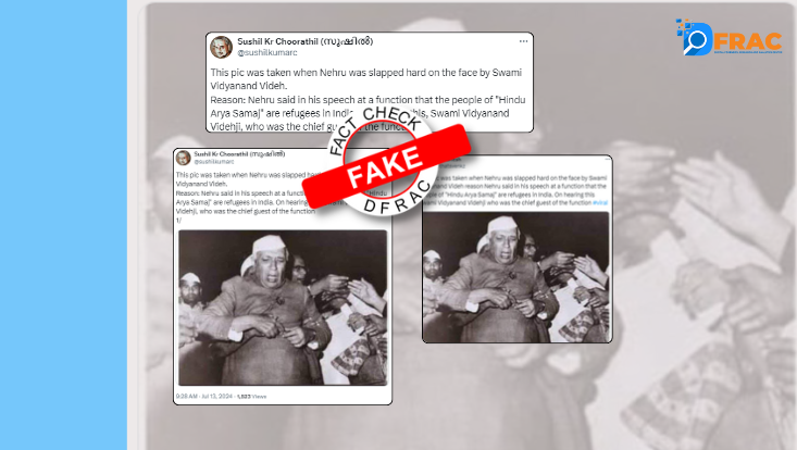 Was Nehru slapped by Swami Vidyanand Videh? Here’s the Truth