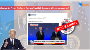 Remarks from Biden's Recent NATO Speech Misrepresented.
