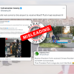 Was PM Modi not received by Russian Prez Putin during his recent visit to Moscow ?