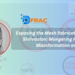 ट्विटर पर अशोक श्रीवास्तव की भ्रामक सूचनाओं और फैलाई गई नफरत का विश्लेषण