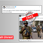 Pak handles including a film director shared fake news amid Bangladesh violence. Read the Facts