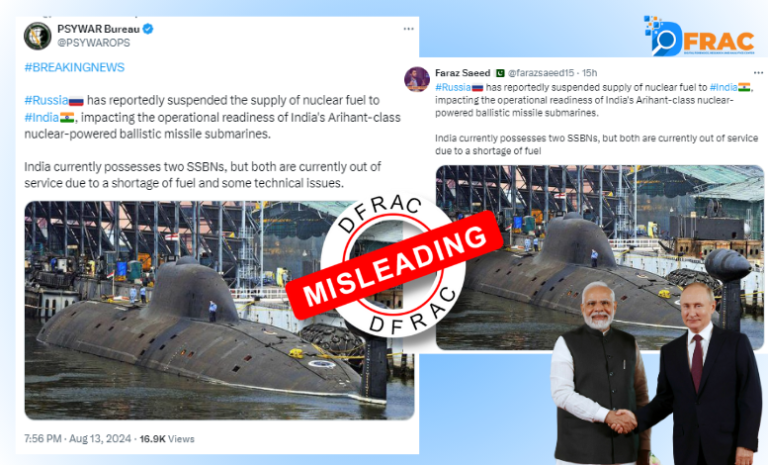 False News Circulates About Suspension of Nuclear Fuel Supply from Russia to India