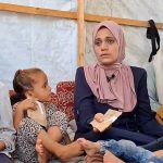 UN News/Ziad Taleb غزہ میں ویکسین سے محروم دس ماہ کا بچہ جس میں پولیو وائرس کی موجودگی کی تصدیق ہوئی ہے۔