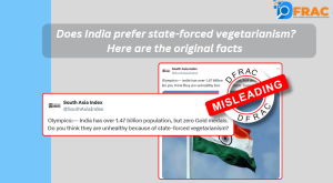 Does India prefer state-forced vegetarianism? Here are the original facts