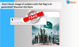 Fact-Check: Image of soldiers with Pak flag is AI-generated? Discover the facts