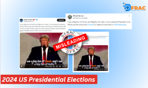 2016 video of Donald Trump falsely linked to 2024 US Presidential elections