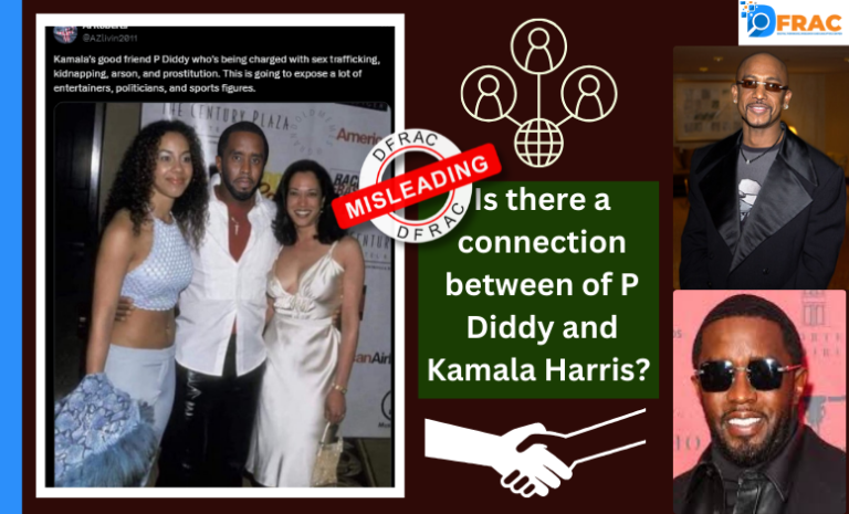 P Diddy and Kamala Harris