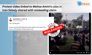 Protest video linked to Mahsa Amini’s case in Iran falsely shared with misleading claim