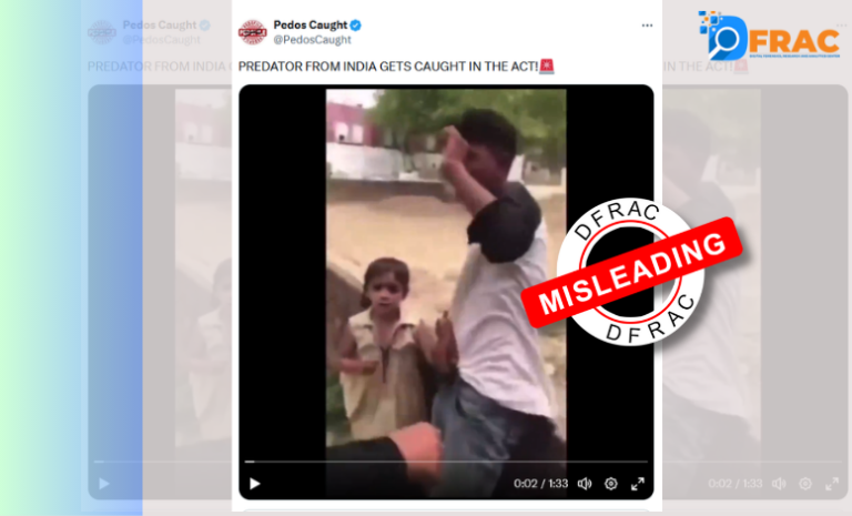 Fact Check: Video of attempted r*pe of a minor girl in Pakistan falsely linked with India