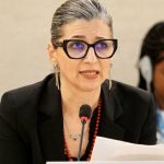 UN Human Rights Council/Sérine Meradji فرانچسکا البانیز نے اس امر پر تشویش ظاہر کی ہے کہ نسل کشی کی متواتر ترغیب دینے والے اسرائیل کے اعلیٰ سطحی رہنماؤں اور حکام کے خلاف کبھی کوئی قانونی کارروائی نہیں ہوئی (فائل فوٹو)۔