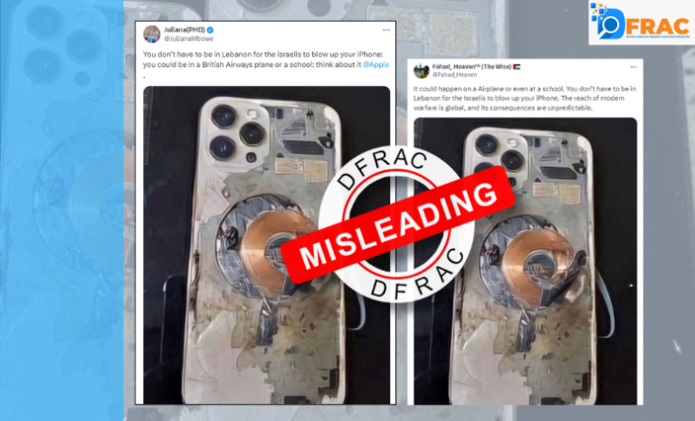 Fact-Check: Old Image of iPhone falsley linked to Lebanon Pager explosions. Here are the facts