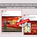 Old video of abp falsely shared as recent