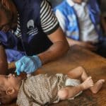 WHO غزہ کے وسطی علاقوں میں یو این کی مدد سے بچوں کو پولیو ویکسین کے قطرے پلانے کا عمل شروع ہو چکا ہے۔