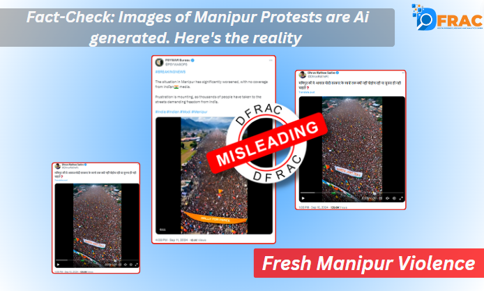 Images of Manipur Protests are Ai generated. Here's the reality