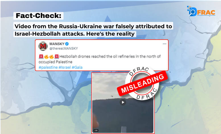 Video from the Russia-Ukraine war falsely attributed to Israel-Hezbollah attacks. Here's the reality