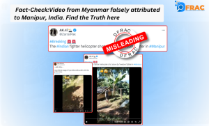 Video from Myanmar falsely attributed to Manipur, India