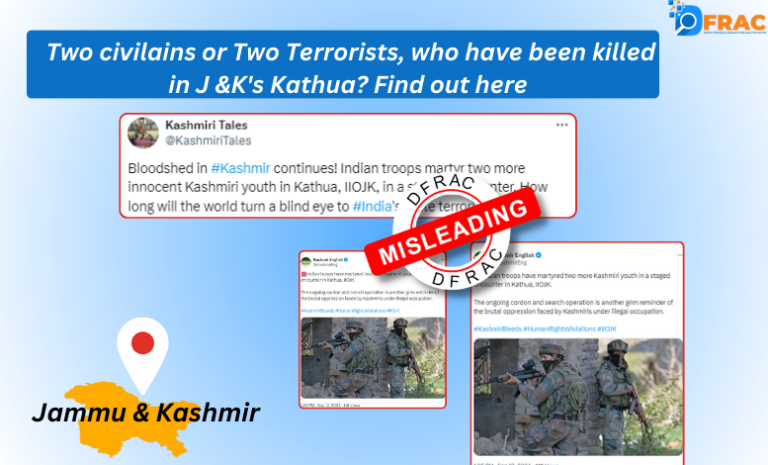 Two civilains or Two Terrorists, who have been killed in J &K's Kathua? Find out here