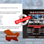 Jammu and Kashmir election factcheck