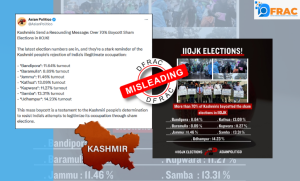 Jammu and Kashmir election factcheck