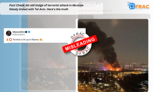 Fact Check: An old image of terrorist attack in Moscow falsely linked with Tel Aviv. Here’s the truth