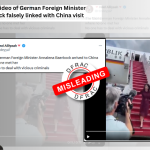 Fact Check: Old Video of German Foreign Minister Annalena Baerbock falsely linked with China visit