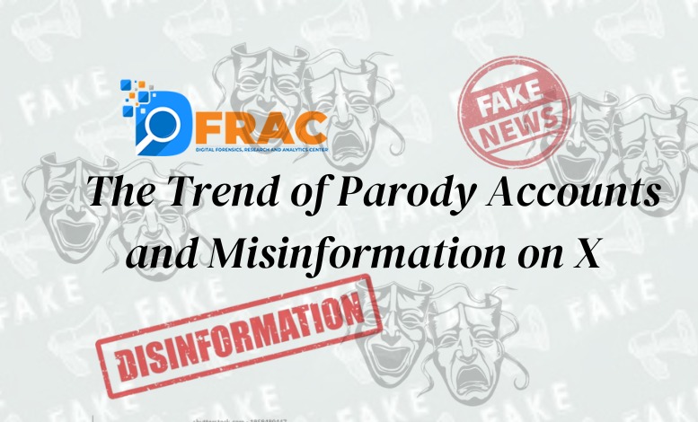 The Trend of Parody accounts and Misinformation on X