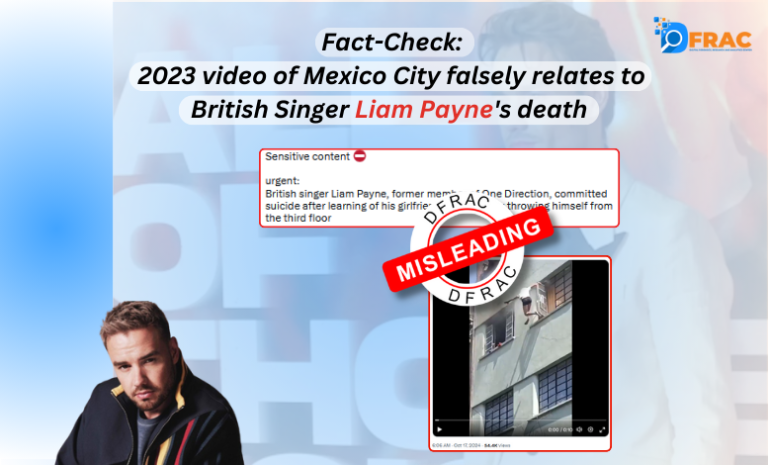 2023 video of Mexico City falsely relates to British Singer Liam Payne's death