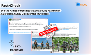 Did the Armed Forces neutralize a young Kashmiri in J & K's Baramulla? Discover the Truth here