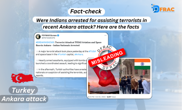 Were Indians arrested for assisting terrorists in recent Ankara attack? Here are the facts