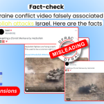 Russia-Ukraine conflict video falsely associated with Hezbollah attacks Israel. Here are the facts