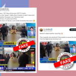 Viral Image of Taiwanese Reporter in Translucent Raincoat Exposed as AI-Generated Misinformation