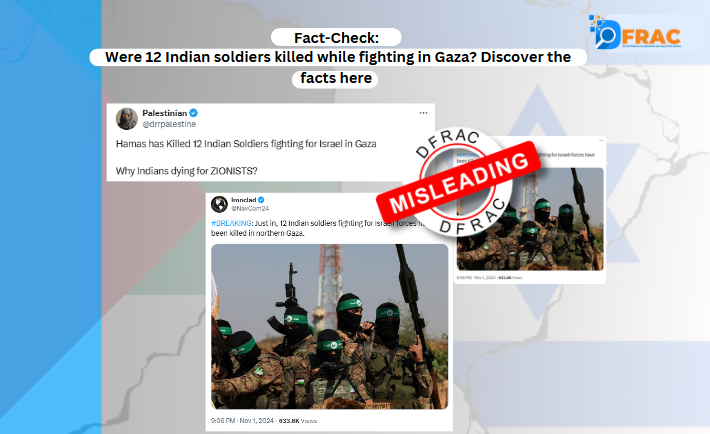 Were 12 Indian soldiers killed while fighting in Gaza? Discover the facts here