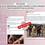 Security forces detained two youths in Kashmir. Is this an attempt to silence Kashmiris? Here are the facts