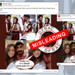 Fact Check: Swara-Fahad's wedding photo edited and shared as Shweta Tiwari's wedding photo goes viral