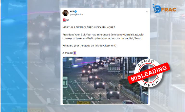 Has Martial Law Been Declared in South Korea with Armoured Vehicles Deployed in Seoul? Read the reality