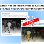 Fact-Check: Has the Indian forces convoy been attacked in J&K's Poonch? Discover the reality here