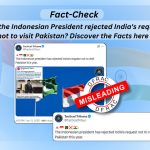 Has the Indonesian President rejected India's request not to visit Pakistan? Discover the Facts here