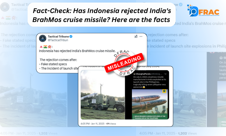 Fact-Check: Has Indonesia rejected India's BrahMos cruise missile? Here are the facts