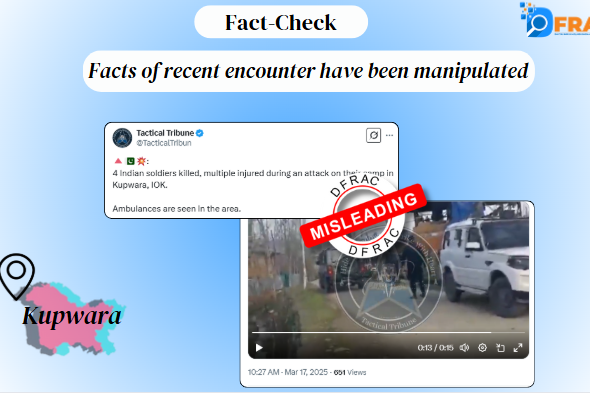 Fact-Check: Facts of recent encounter have been manipulated