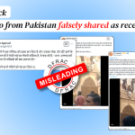 2023 video from Pakistan falsely shared as recent.