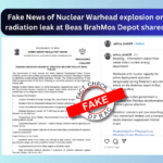Fake nuclear leak