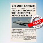 پاکستانی وزیر خارجہ نے AI سے بنائی تصویر شیئر کر بھارت کے خلاف پھیلایا پروپیگنڈا۔