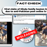 Viral claim of Hindu family beaten in Pune due to anti-Pakistan post online is False