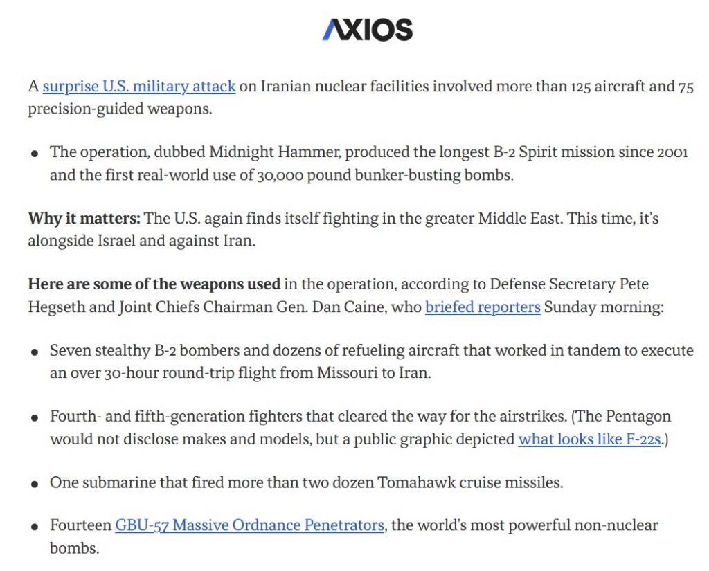 usa Operation Midnight Hammer