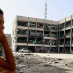 غزہ: تیرہ سالہ عبدالرحمٰن کی کہانی جسے حصول خوارک میں گولیاں کھانی پڑیں