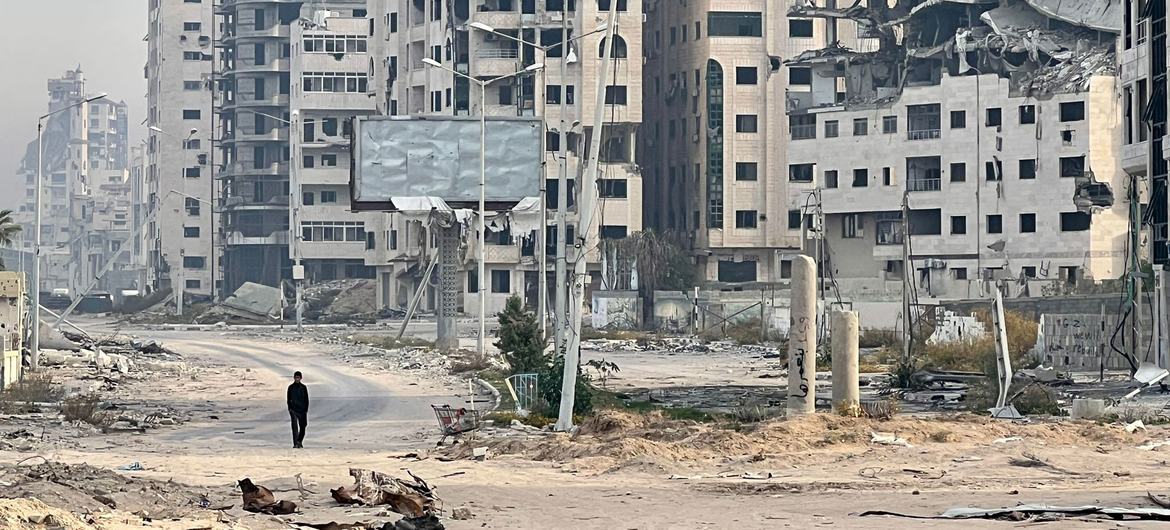 غزہ کی بلند عمارتوں کو نشانہ بنانے کے اسرائیلی اعلان پر تشویش