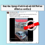 hailstones in Dehradun