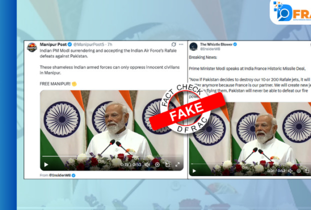 PM Modi and Rafale jets