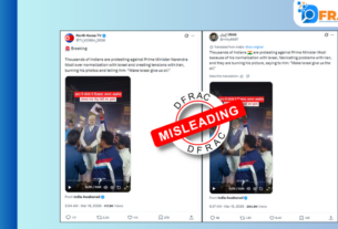 Anti-PM Modi Protest